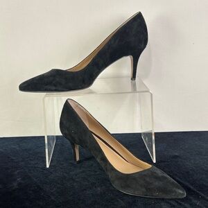 New Ann Taylor Black Suede Pumps